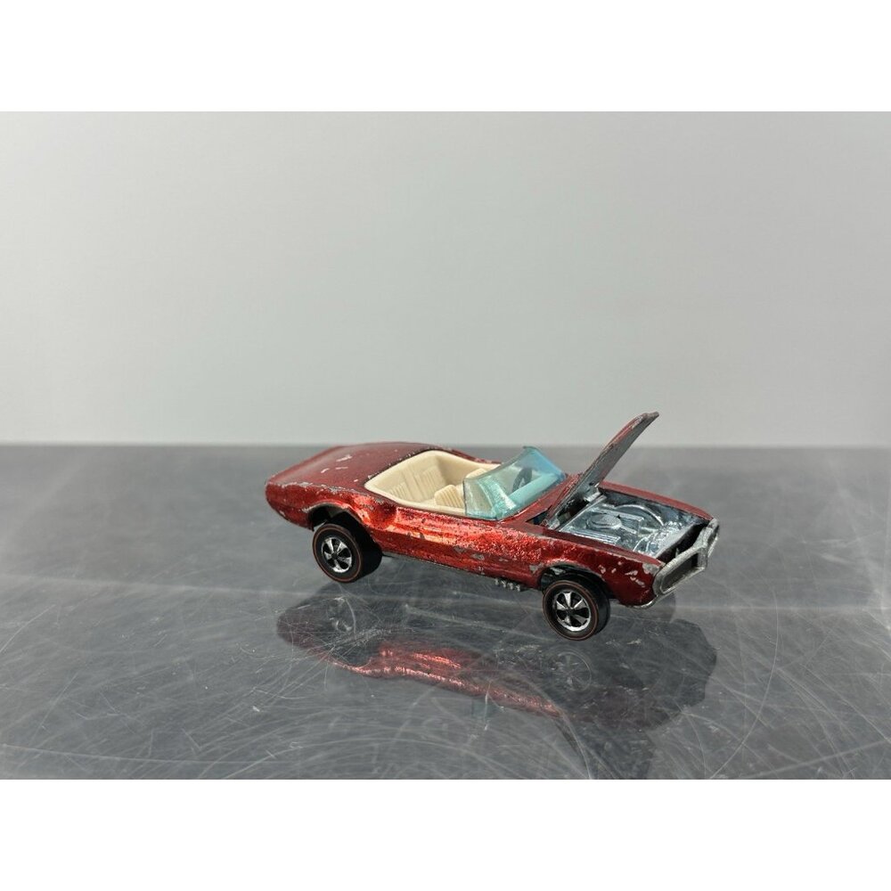 Vintage Hot Wheels Redline 1968 Red Custom Firebird - Picture 8 of 10